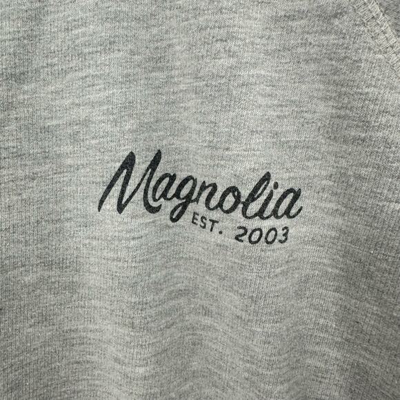 Magnolia Size Large Long Sleeve‎ Crew Neck Pullover Sweatshirt Top Waco Texas - Picture 4 of 5